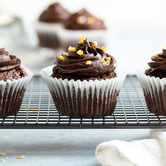 Orange and Chocolate Cupcakes - Recipe photo by Mrs Jones Kitchen