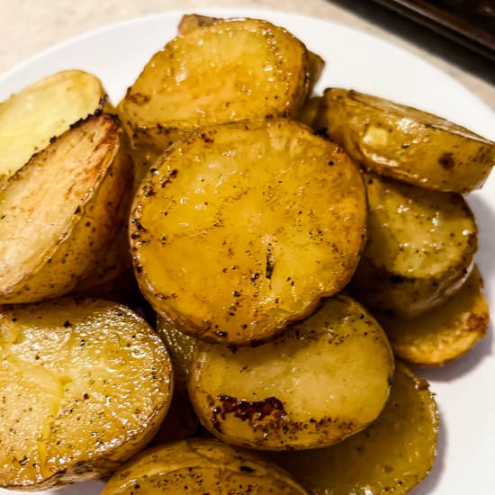 Lightened Up Melting Potatoes - Recipe photo by Lisa G Cooks