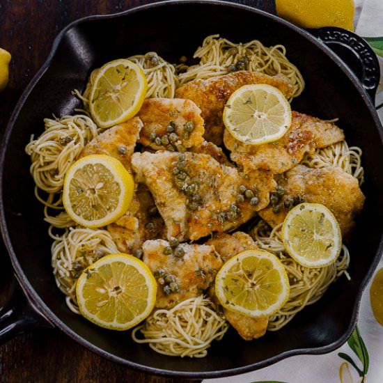 Chicken Piccata - Recipe photo by House of Elyn Ryn