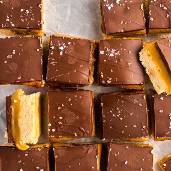 Easy Millionaire’s Shortbread - Recipe photo by marshasbakingaddiction