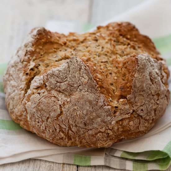 Irish Brown Bread! - Recipe photo by Framed Cooks