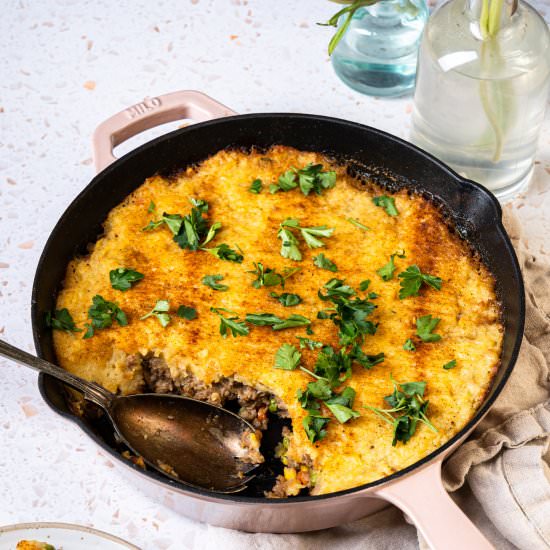 Vegetarian Shepherd's Pie - Recipe photo by leisurefanclub