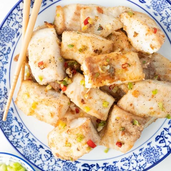 Chinese Salt and Pepper Fish - Recipe photo by beyondthenoms