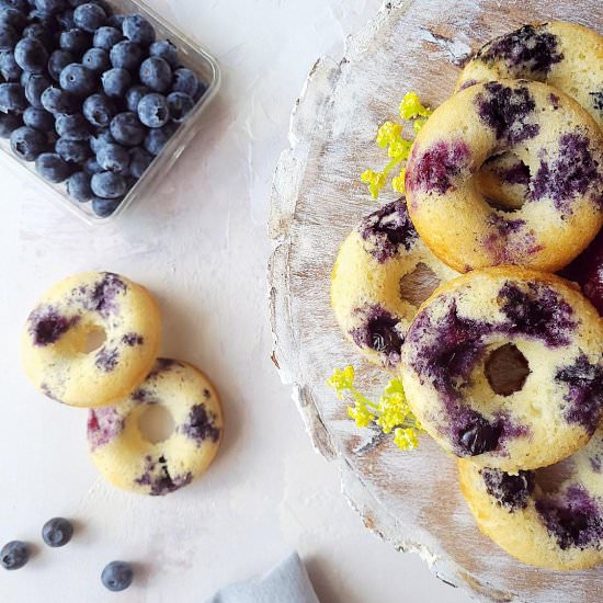 Baked Blueberry Donuts - Recipe photo by WhiskingWolf