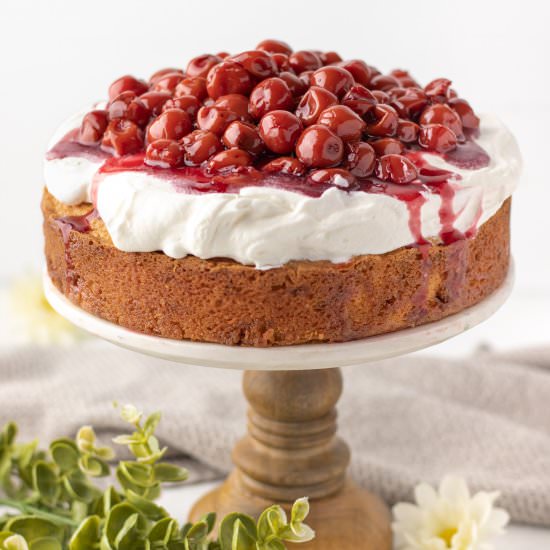 White Forest Cake - Recipe photo by Entirely Elizabeth