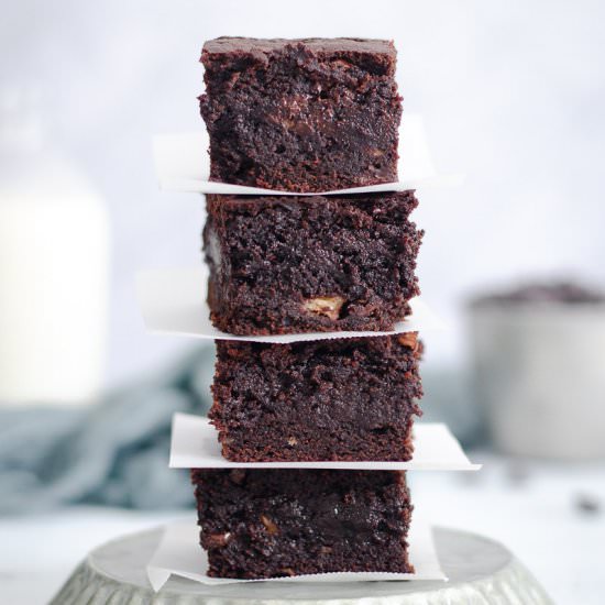 Chocolate Chip Banana Brownies - Recipe photo by The Irishmans Wife