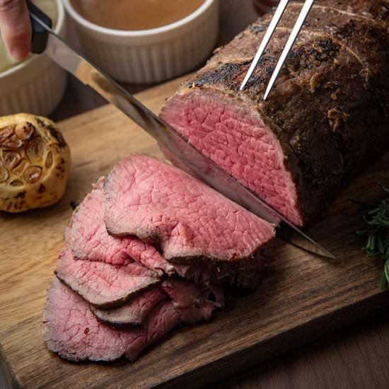 Smoked Bottom Round Roast - Recipe photo by theonlinegrill