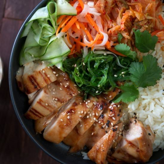 Kimchi Rice Bowl - Recipe photo by inthekitchnet