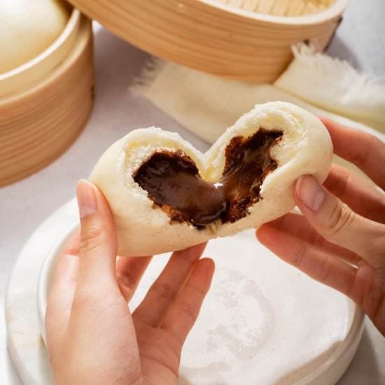 Chocolate Steamed Buns - Recipe photo by takestwoeggs