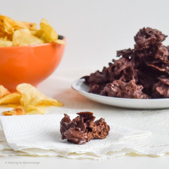 No Bake Potato Chip Cookies - Recipe photo by Waitingforblancmange