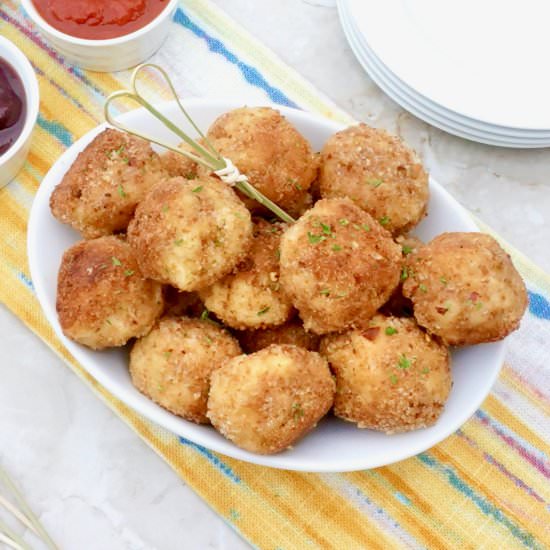 Mac & Cheese Balls - Recipe photo by anothertablespoon
