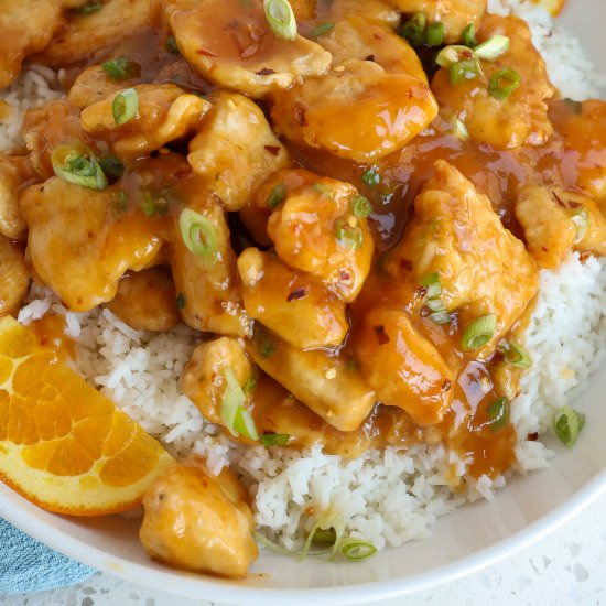 Orange Chicken - Recipe photo by Small Town Woman