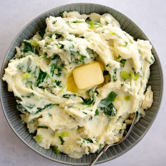 Traditional Irish Colcannon - Recipe photo by The Last Food Blog