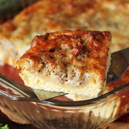 Crescent Sausage & Egg Casserole - Recipe photo by thekitchenismyplayground