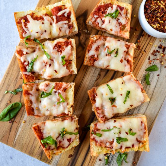 Air Fryer French Bread Pizza - Recipe photo by freshapron