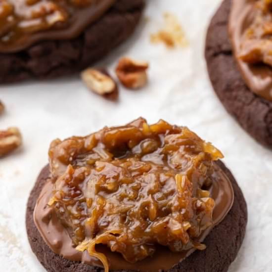 Thick German chocolate cookies - Recipe photo by lifestyleofafoodie