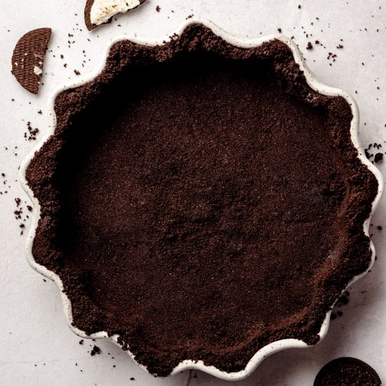 how to make an oreo crust - Recipe photo by freshaprilflours