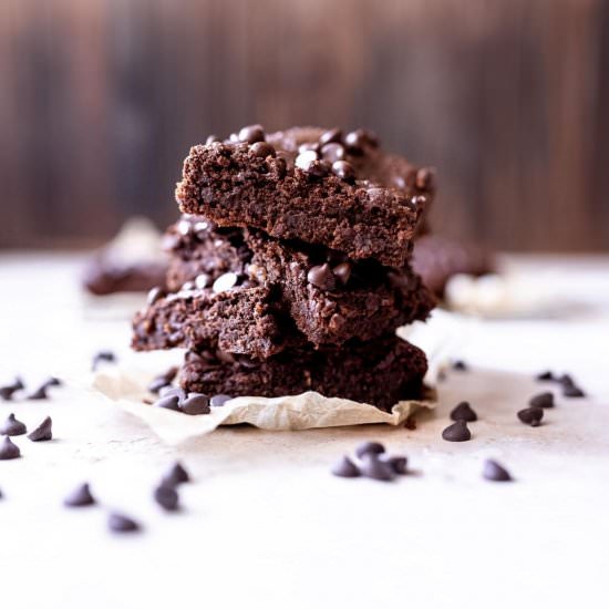 Best Black Bean Brownies - Recipe photo by moon and spoon and yum.