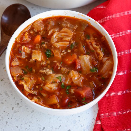 Cabbage Soup - Recipe photo by Small Town Woman