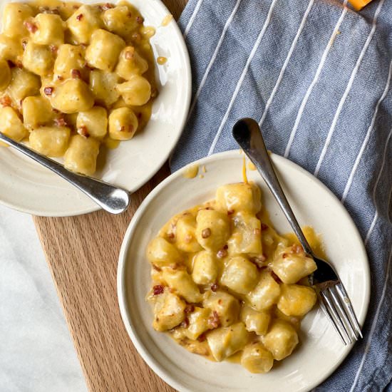 Instant Pot Cauliflower MacNCheese - Recipe photo by The Kitcheneer