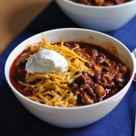 Slow Cooker Chili - Recipe photo by ClanKitchen