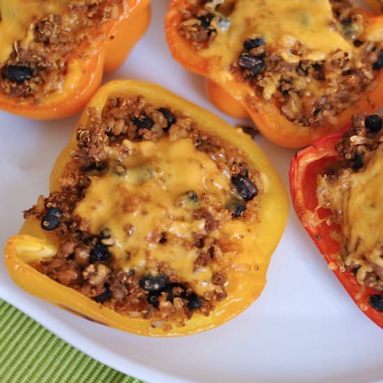 Healthy Stuffed Peppers - Recipe photo by ClanKitchen