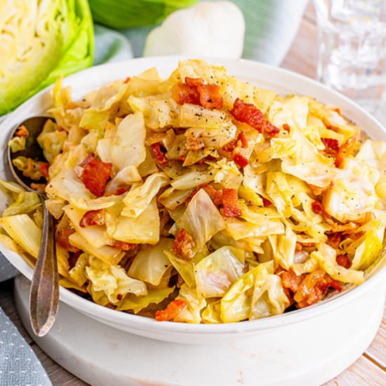 Fried Cabbage - Recipe photo by bellyfull