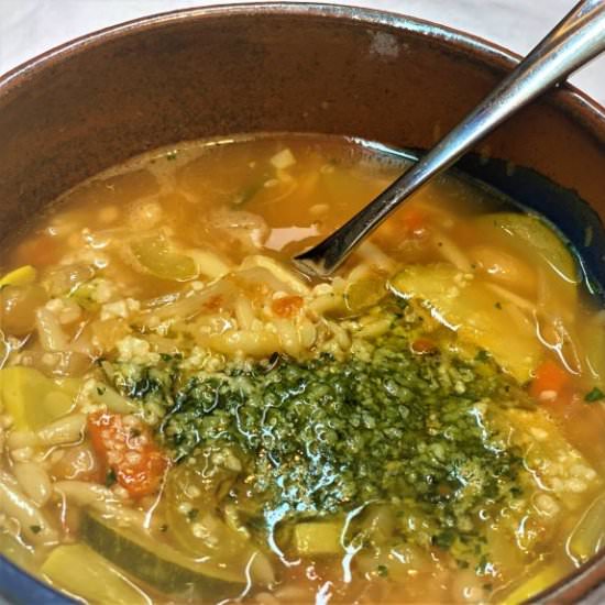 Minestrone di verdure - Recipe photo by janifoodhall