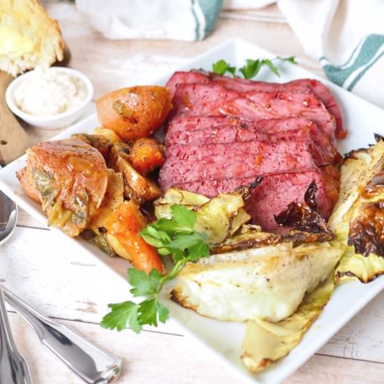Best Baked Corned Beef and Cabbage - Recipe photo by thefreshcooky