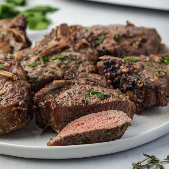 Air Fryer Lamb Chops - Recipe photo by stateofdinner