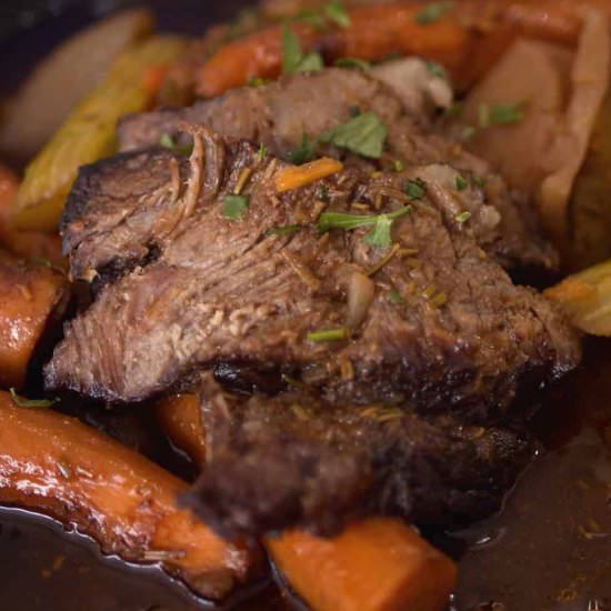 Oven Baked Chuck Roast - Recipe photo by BestBeefRecipes