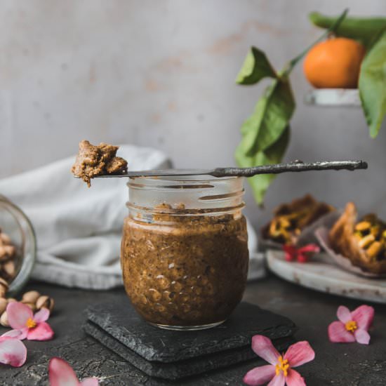 Baklava Nut Butter - Recipe photo by emily_garlichead