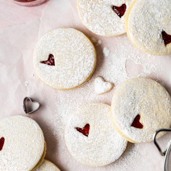 Dairy Free Linzer Cookies - Recipe photo by poshlittledesigns