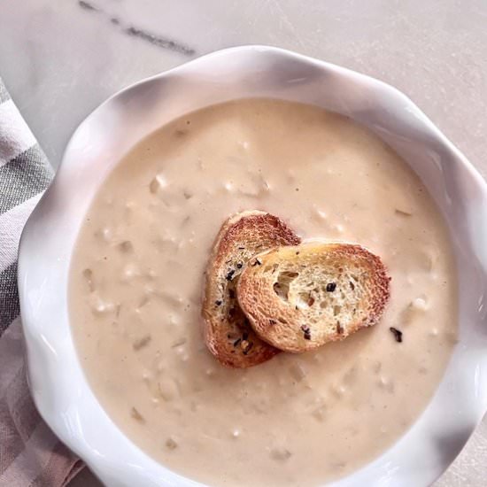 Cheese and Rice Soup - Recipe photo by Kitchengetaway
