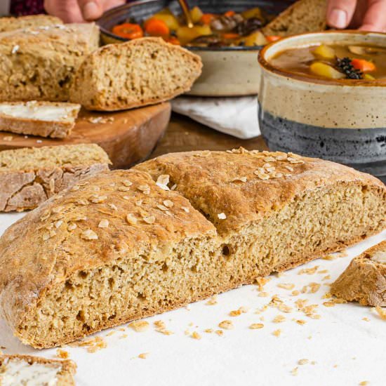Vegan Irish Soda Bread - Recipe photo by tastythriftytimely