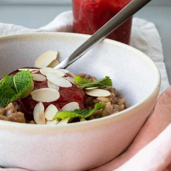 Milchreis – Swiss Rice Pudding - Recipe photo by nothangryanymore