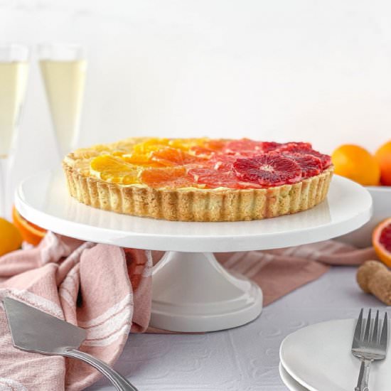 Champagne Citrus Tart - Recipe photo by live to sweet