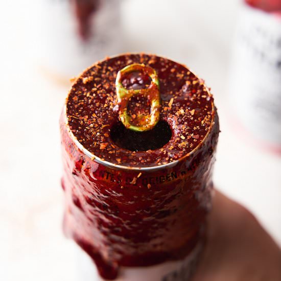 Best Chamoy Rim Dip - Recipe photo by brokebankvegan