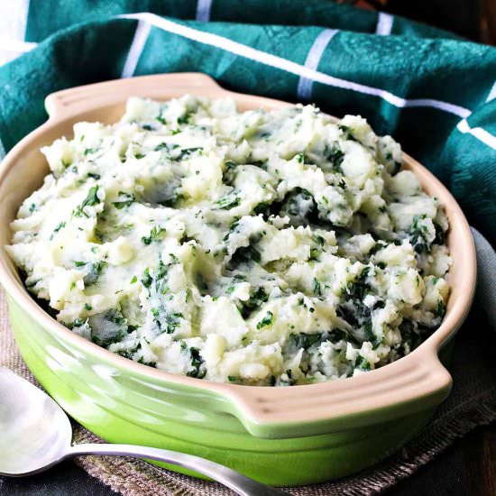 Colcannon – Irish Mashed Potatoes - Recipe photo by karenskitchenstories