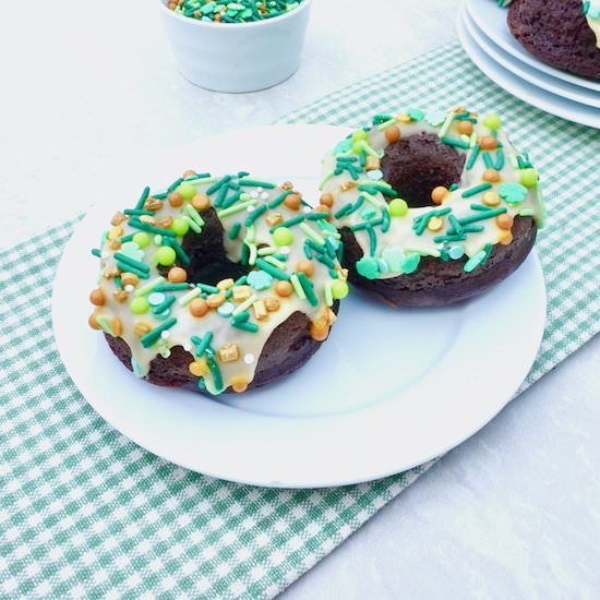 Bailey’s Glazed Chocolate Donuts - Recipe photo by anothertablespoon