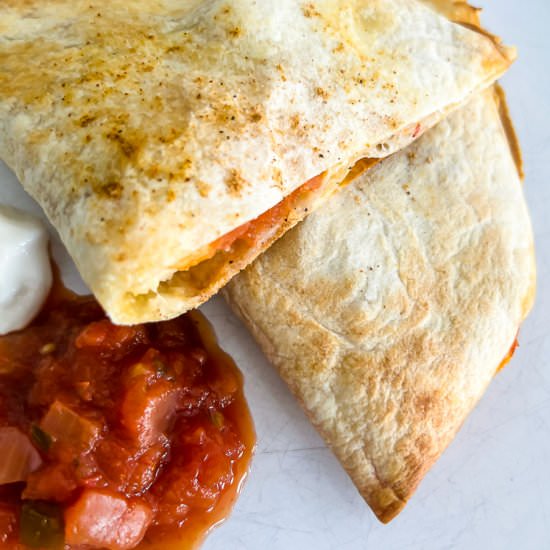 Baked Quesadillas - Recipe photo by Lisa G Cooks