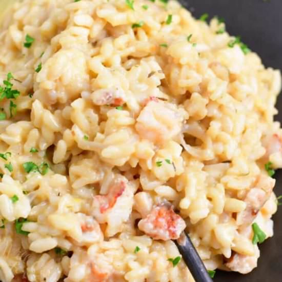 Lobster Risotto - Recipe photo by WillCookForSmiles