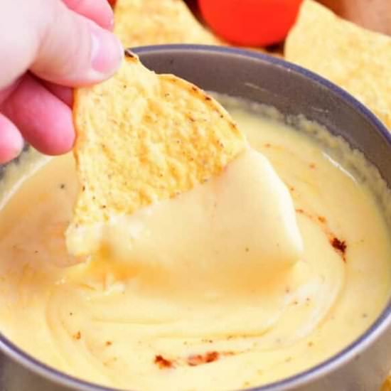 Homemade Nacho Cheese Dip - Recipe photo by WillCookForSmiles