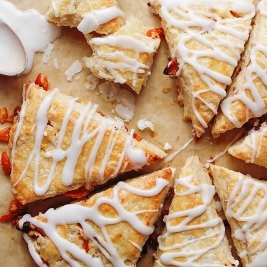 Roasted Kumquat Scones - Recipe photo by thefigjar
