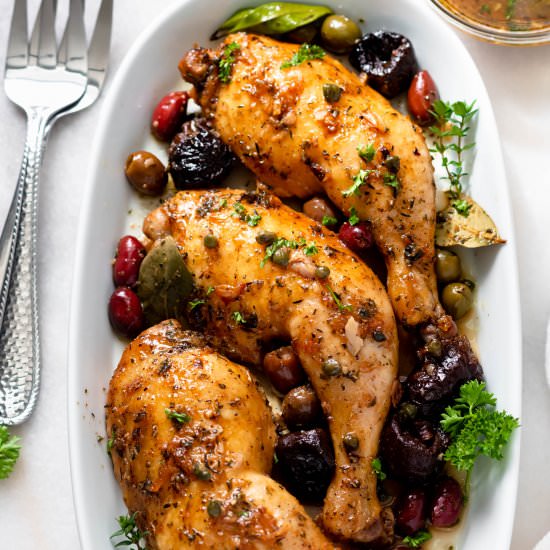 Chicken Marbella - Recipe photo by ChefDeHome