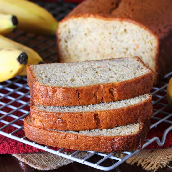 Cake Mix Banana Bread - Recipe photo by thekitchenismyplayground
