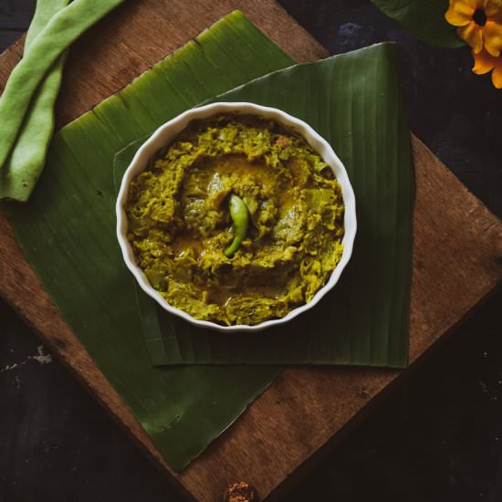 Sheem r bhorta - Recipe photo by TheEpicureanfeast