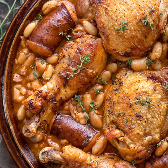 Chicken Cassoulet - Recipe photo by thecozyapron