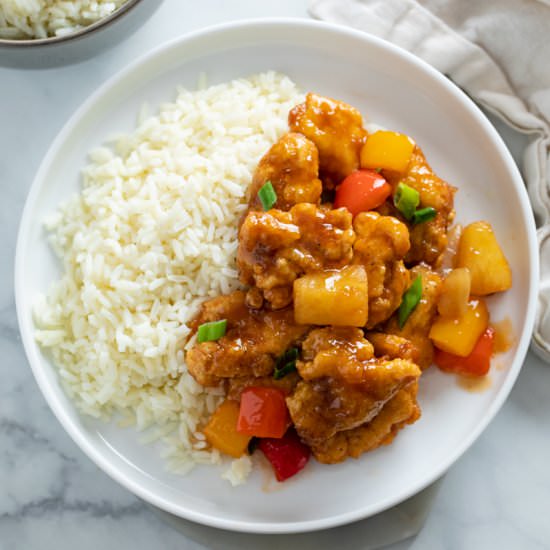 Sweet and Sour Chicken - Recipe photo by TheCozyCook
