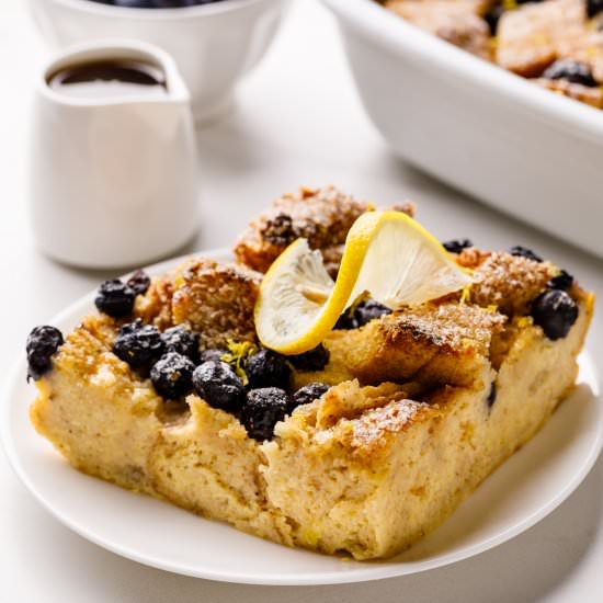 Blueberry French Toast Casserole - Recipe photo by AllThingsMamma